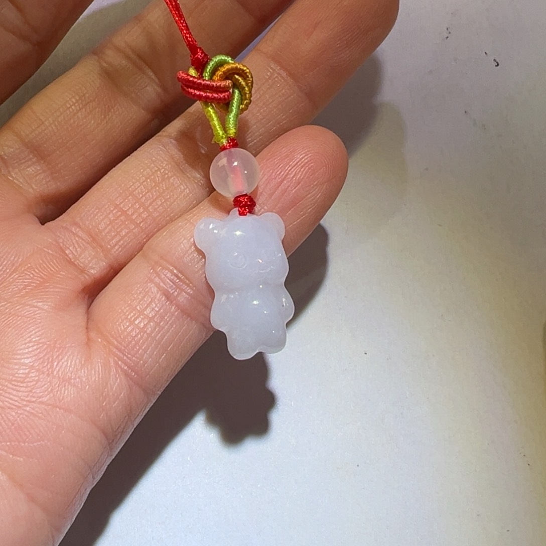 翡翠颈饰未镶嵌吊坠