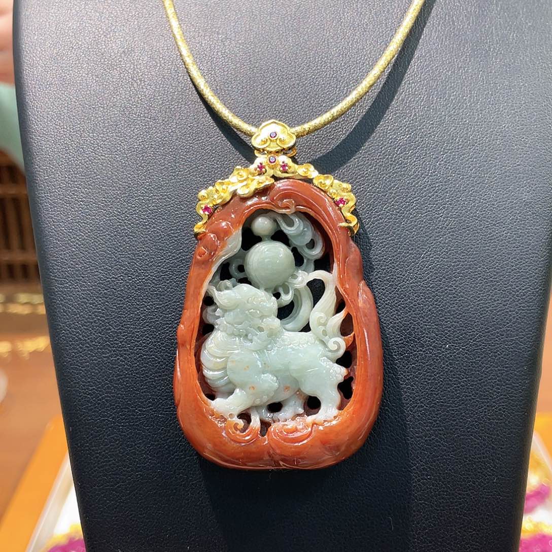 锦纶非金属吊坠项链