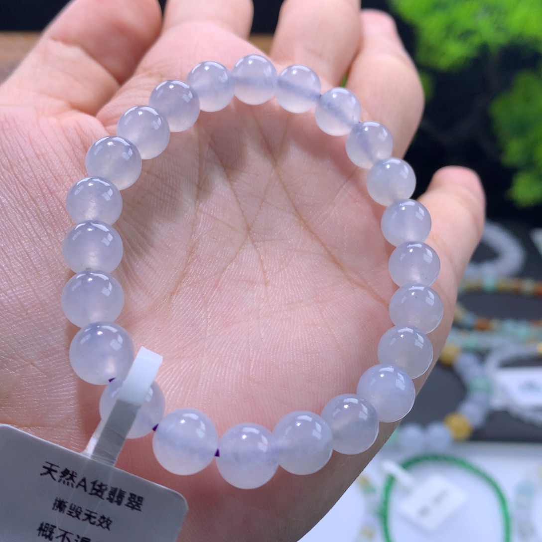 翡翠未镶嵌手链卡8