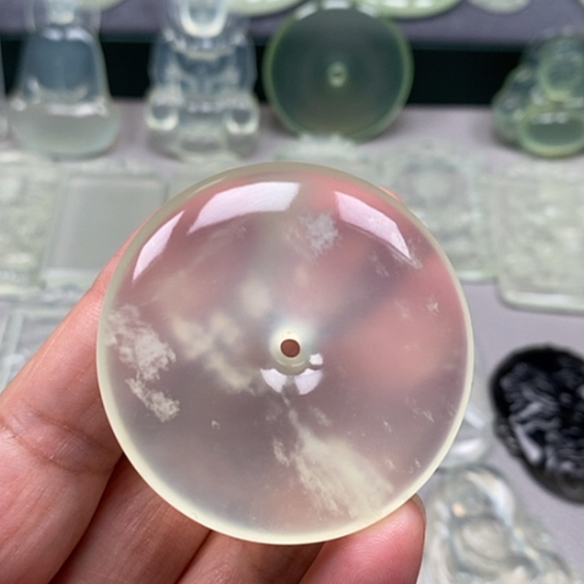 【闪购商品】岫玉吊坠(不含链)未镶嵌