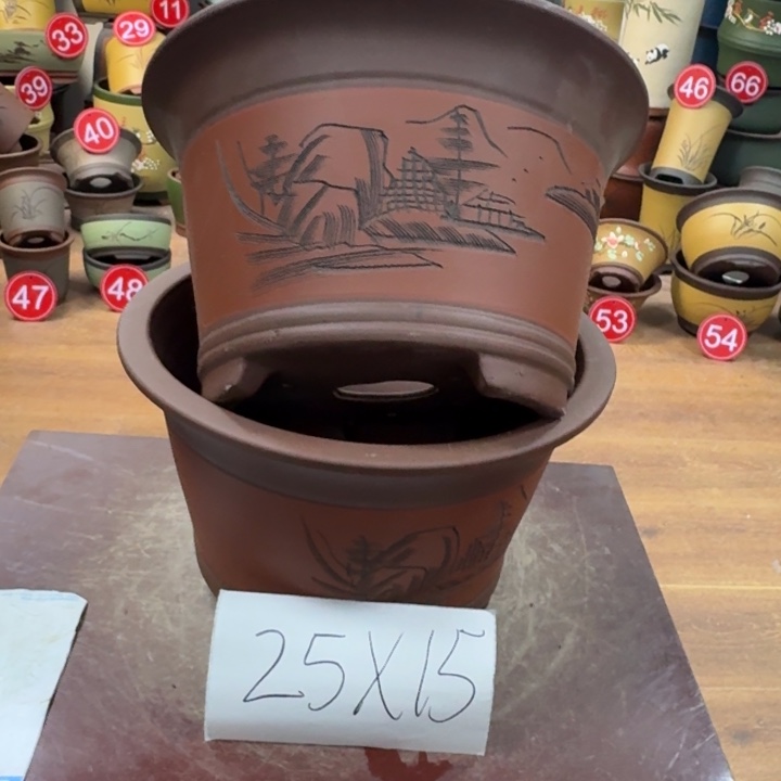 紫砂花盆破损包赔