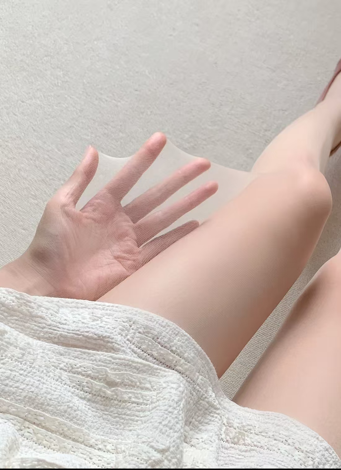 防勾丝隐形薄款连体袜