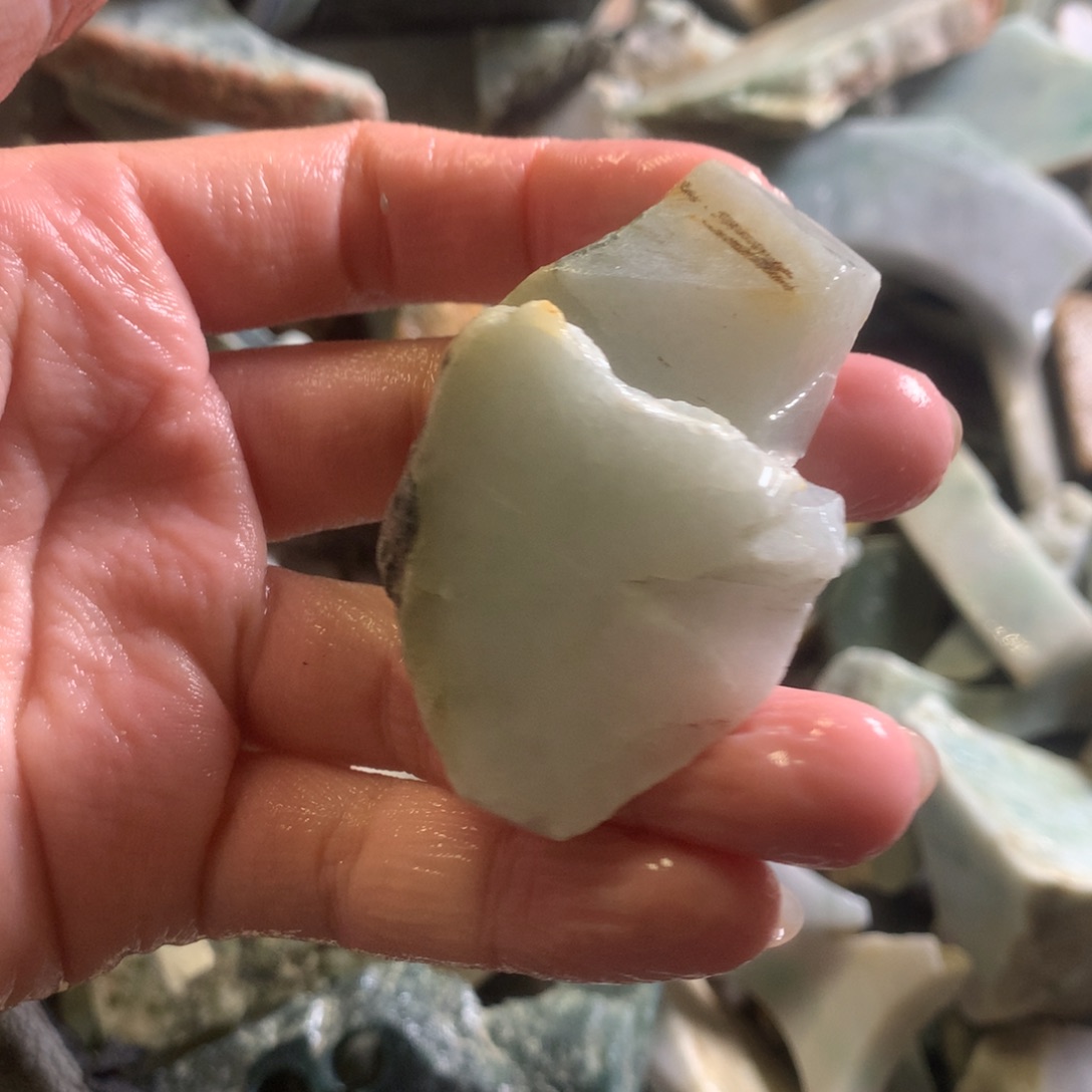 翡翠颈饰未镶嵌缅甸翡翠