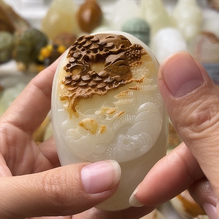 石材古青石不退换山水