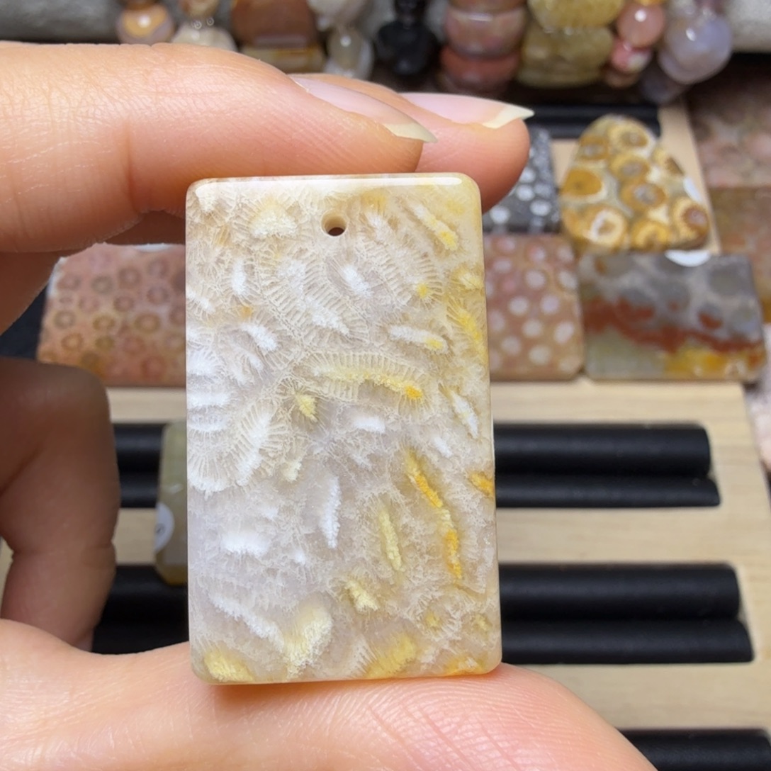 硅化玉未镶嵌冰透虫纹，有个缺口特价