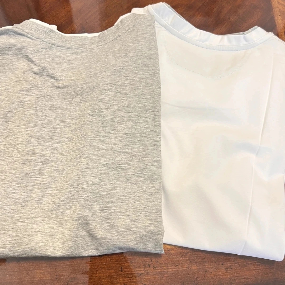 3305 bc 新款男士假两件短袖