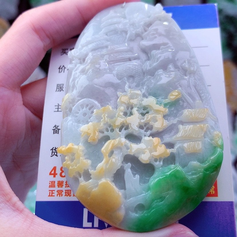 【闪购商品】翡翠颈饰未镶嵌天然