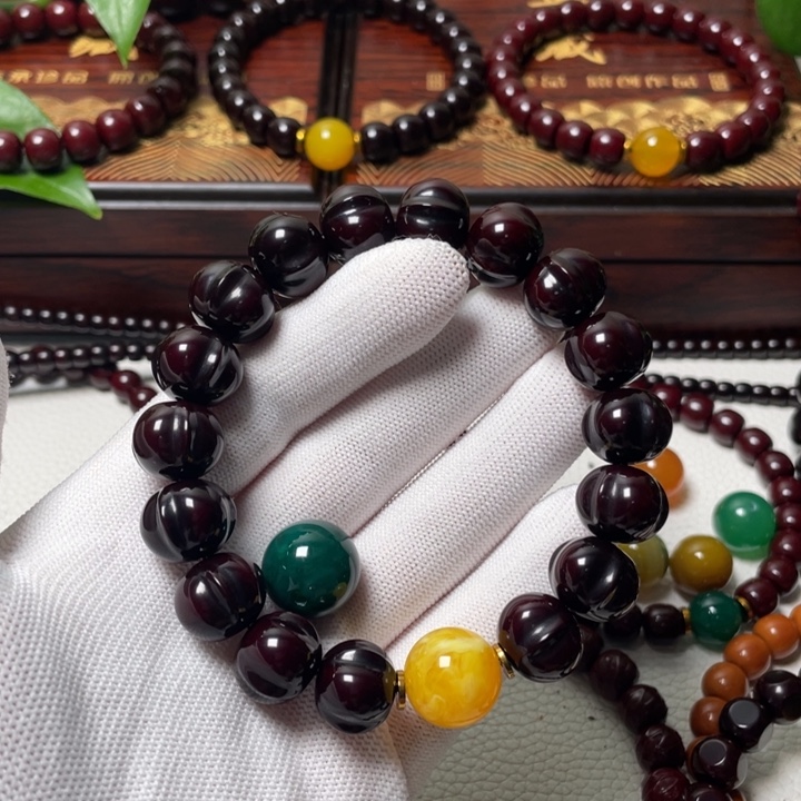 @***笔手串/手链橄榄核猴头手串