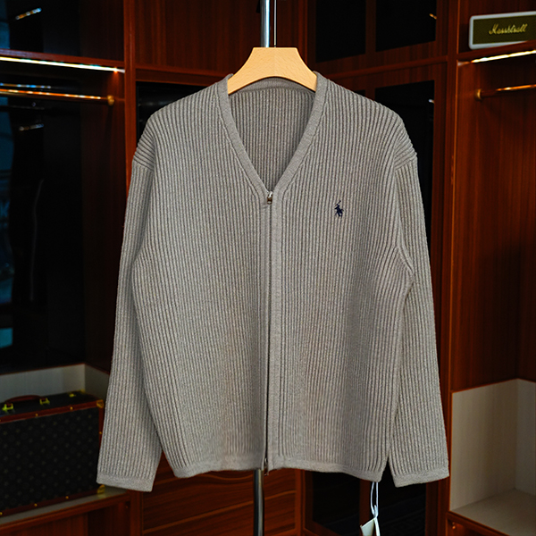 11号 秋冬季新款针织衫毛衣开衫版V领百搭男士长袖 【62150】