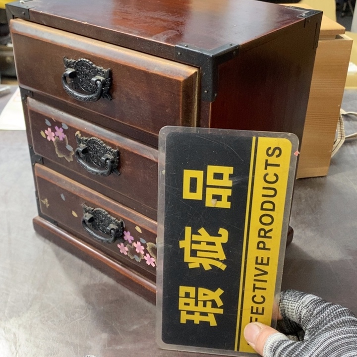 格***知条纹乌木类储物柜工艺品哈哈哈哈哈