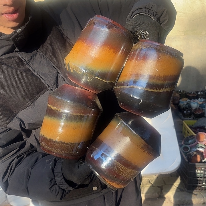 红陶四个金口径11*16