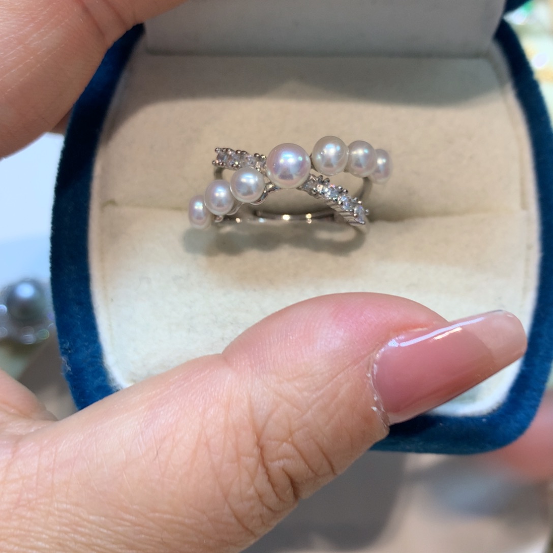 淡水珍珠戒指未镶嵌