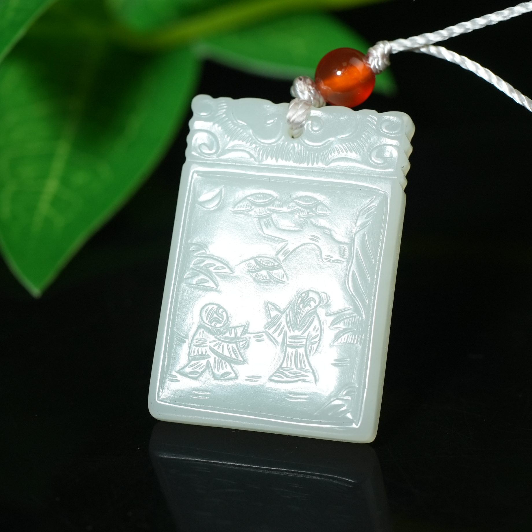 清代和田玉人物故事佩【华豫之门】AJGH250118023