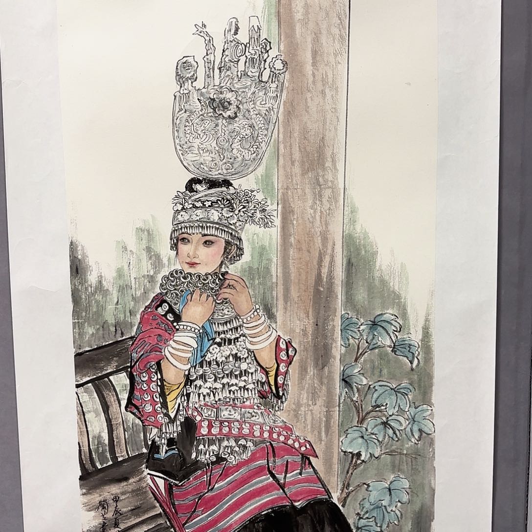 国画国画纯手绘作品请放心去藏