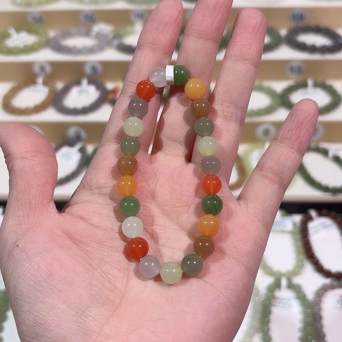 和田玉手链未镶嵌a