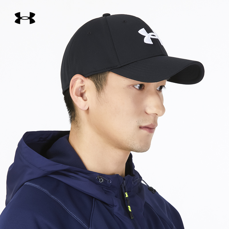 UA安德玛休闲帽男帽新款运动帽休闲棒球帽户外遮阳帽子1376700