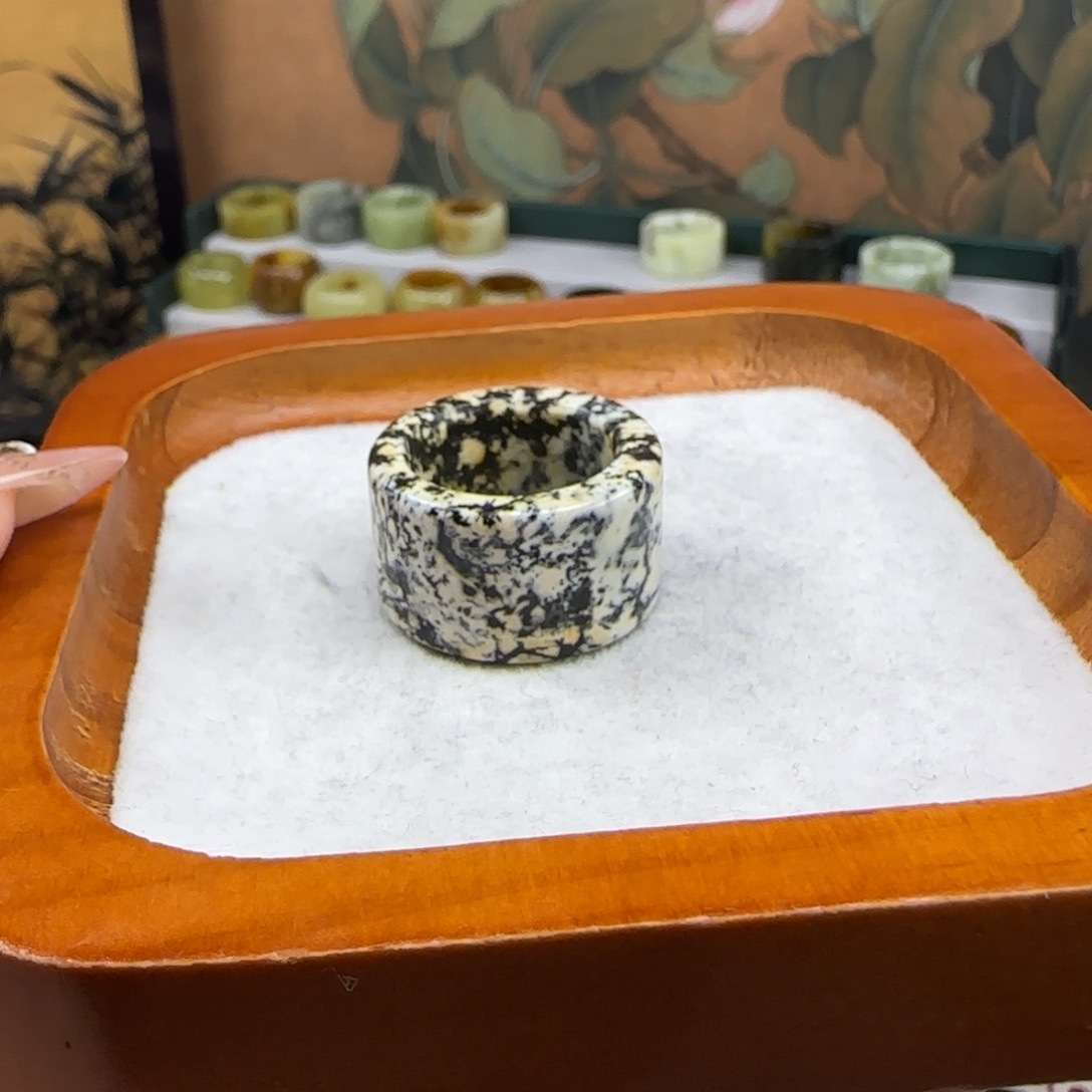 蛇纹石玉合金内径17.3彤***！