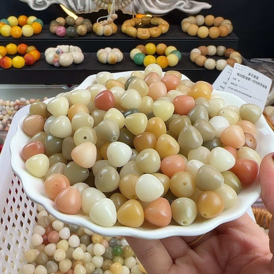 吊坠菩提根/象牙果卡12春日宴水滴100颗