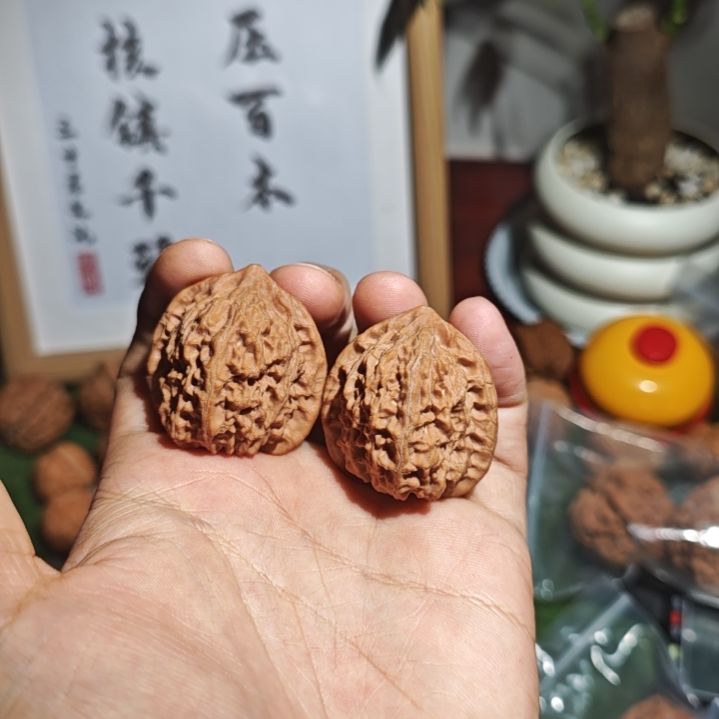 把件文玩核桃36货头惊鸿马蹄