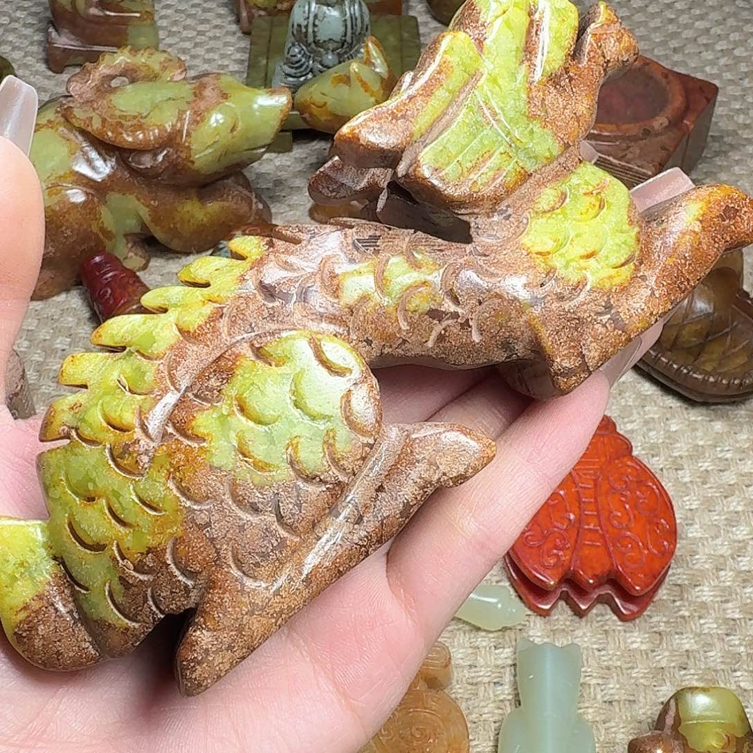 白玉菩提吊坠挂件