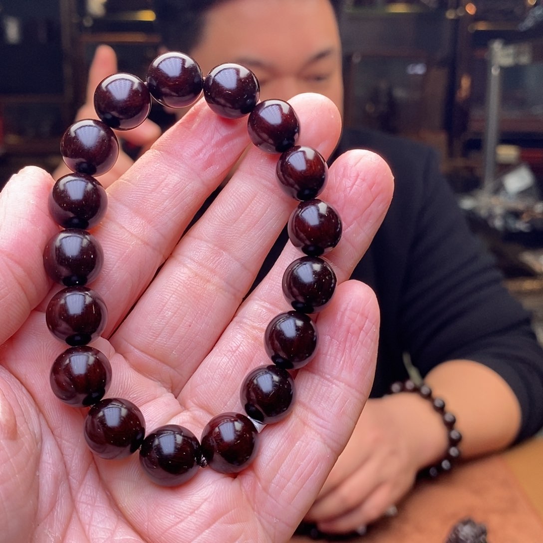 檀香紫檀（小叶紫檀）手串/手链12