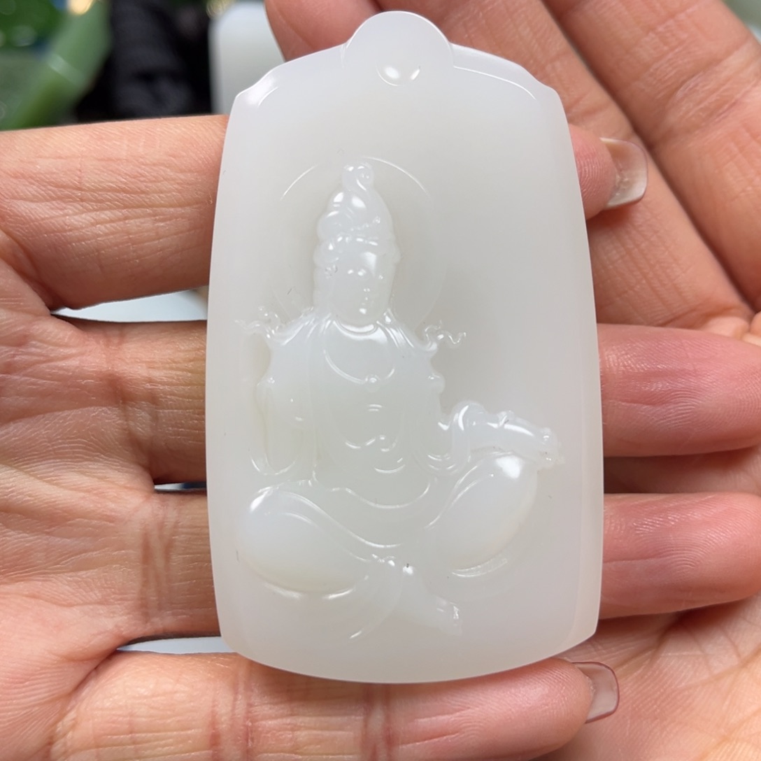 和田玉挂件未镶嵌