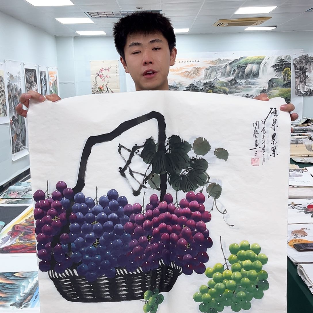 国画宣纸国画纯手绘作品