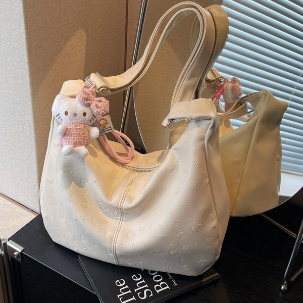 2025春季新款女包托特包百搭通勤大容量单肩挂件手提包包一袋7036