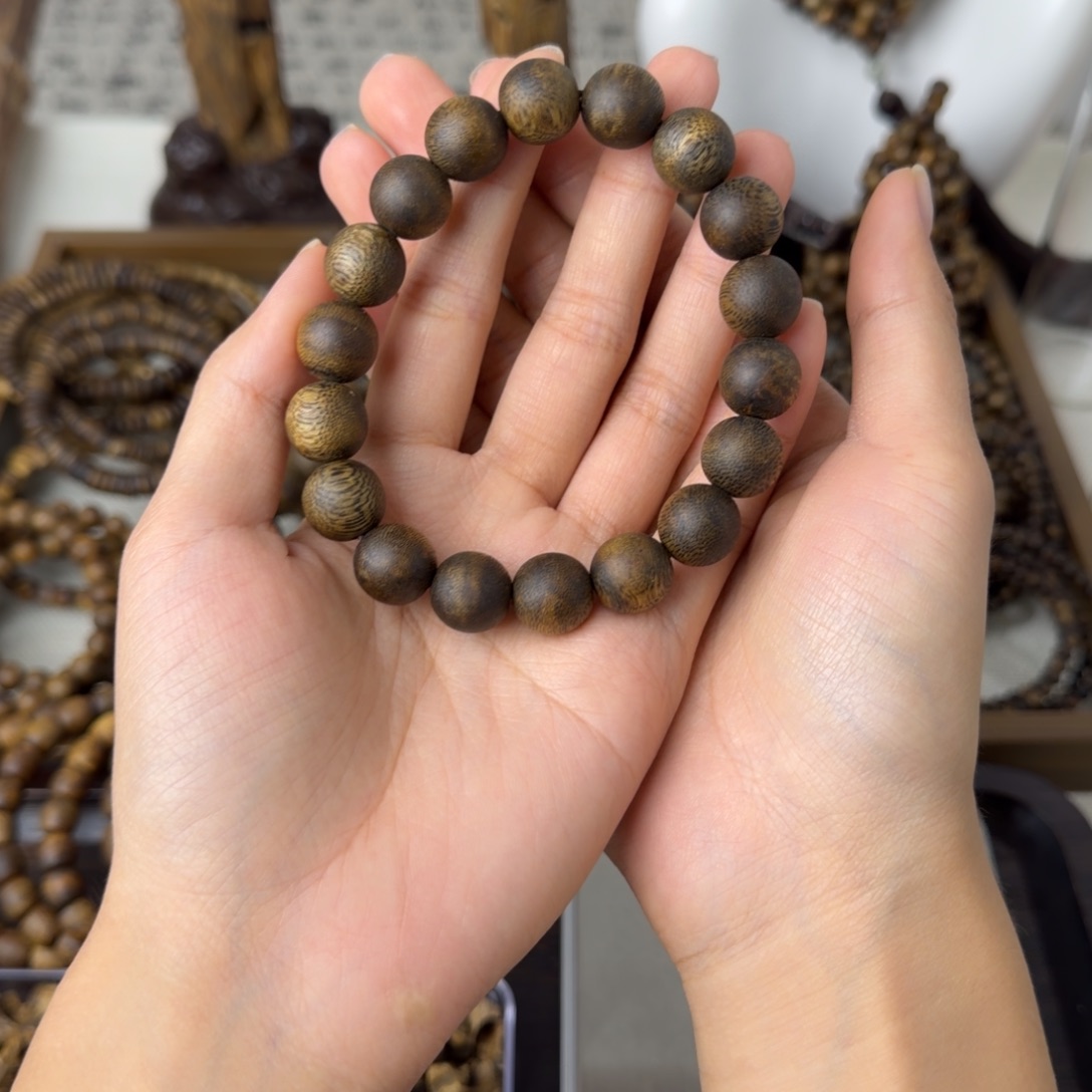 木质类棋楠圆珠12mm13克+多样性发一