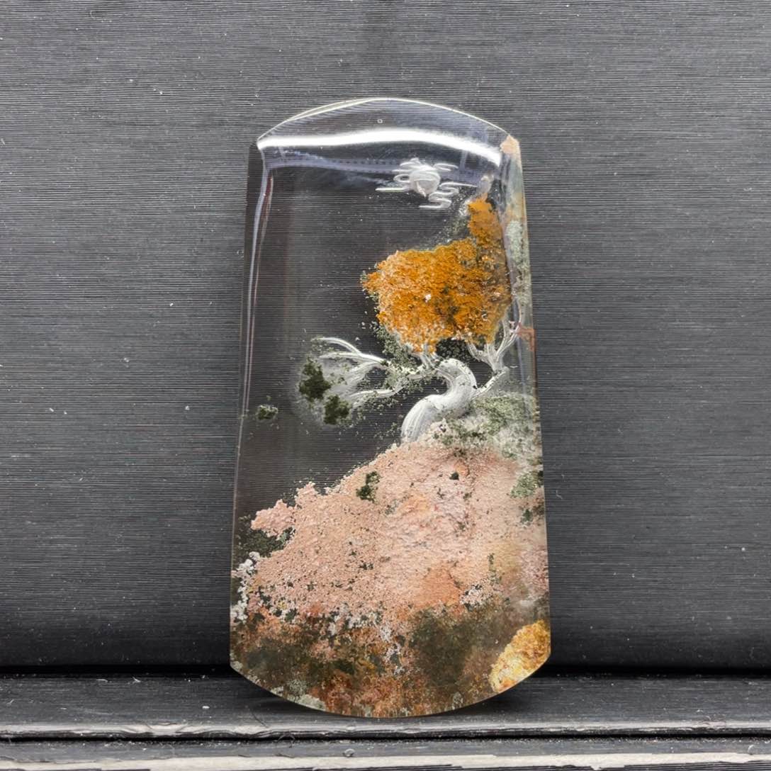 水晶吊坠未镶嵌十里桃花