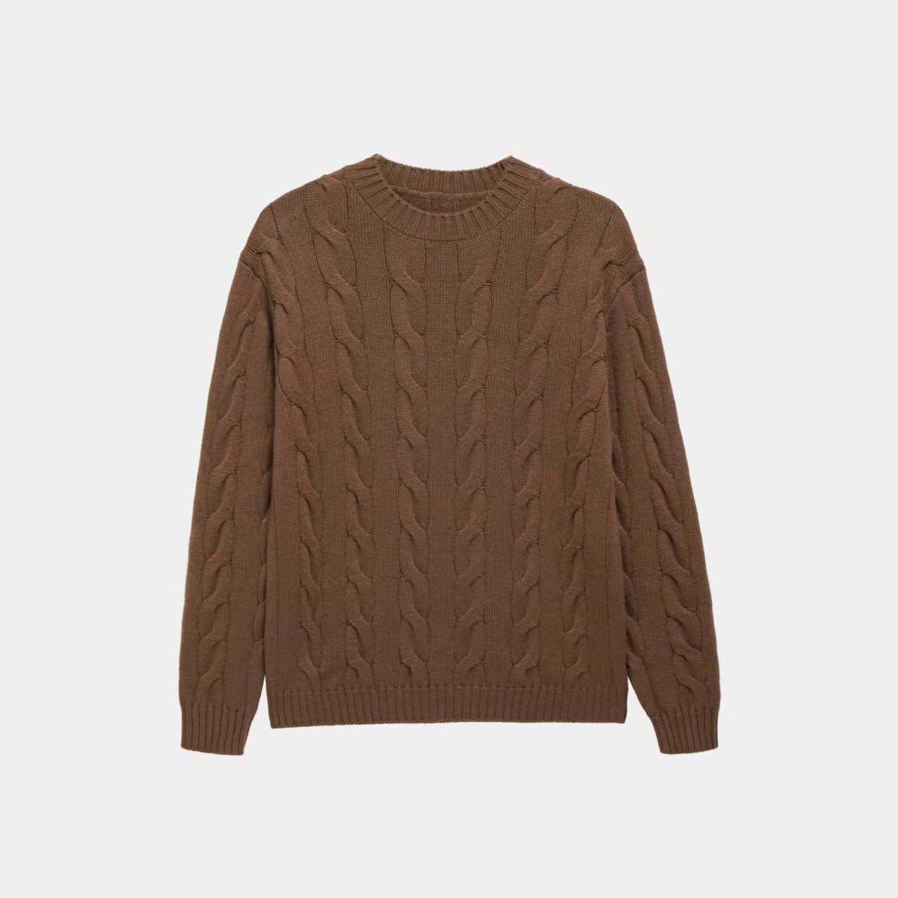 FUJIA STYLE新款时尚百搭简约气质休闲纯色针织衫Z2501