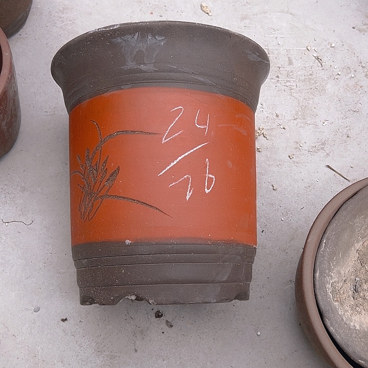 紫砂花盆特价清仓处理