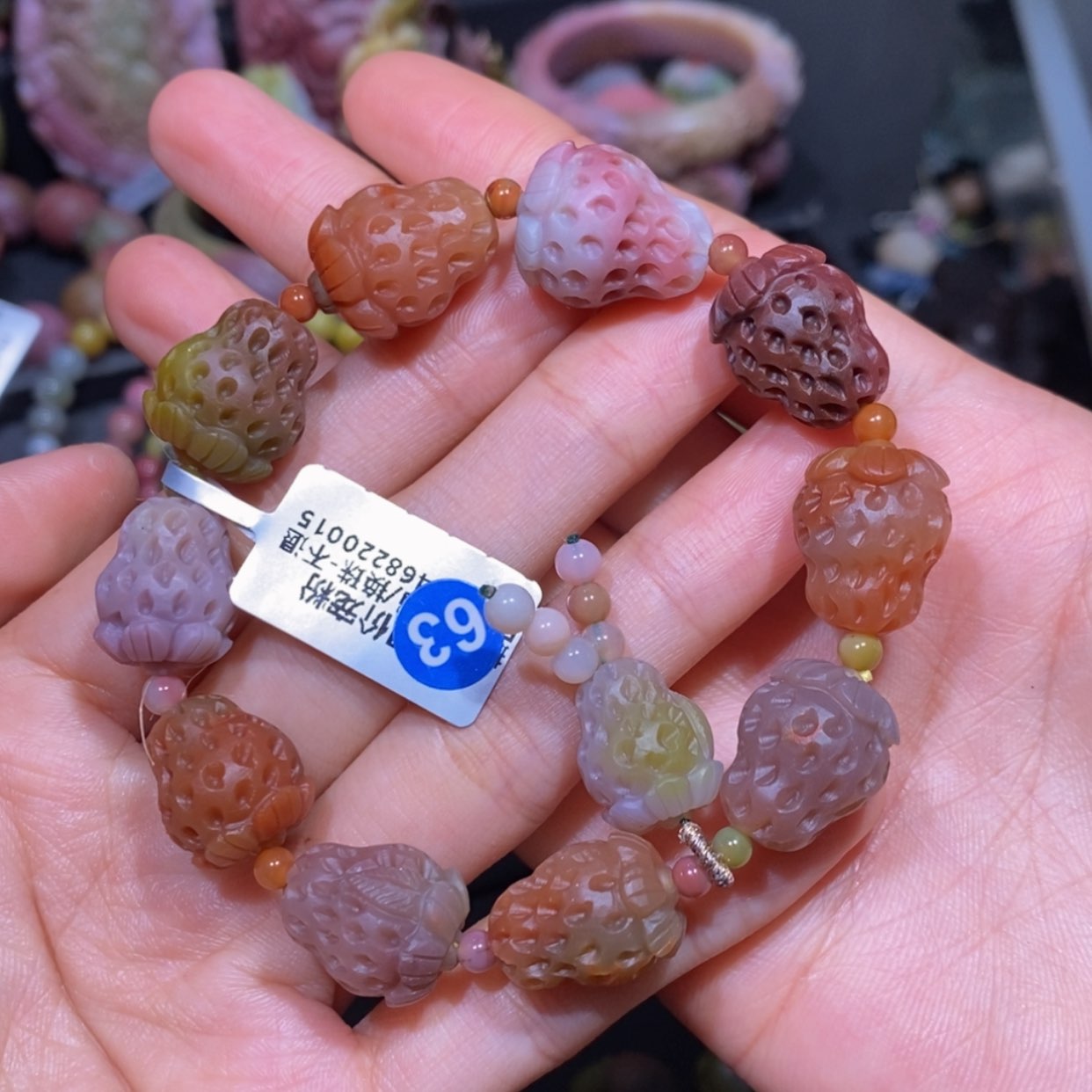 【闪购商品】玛瑙/玉髓手串未镶嵌盐源玛瑙