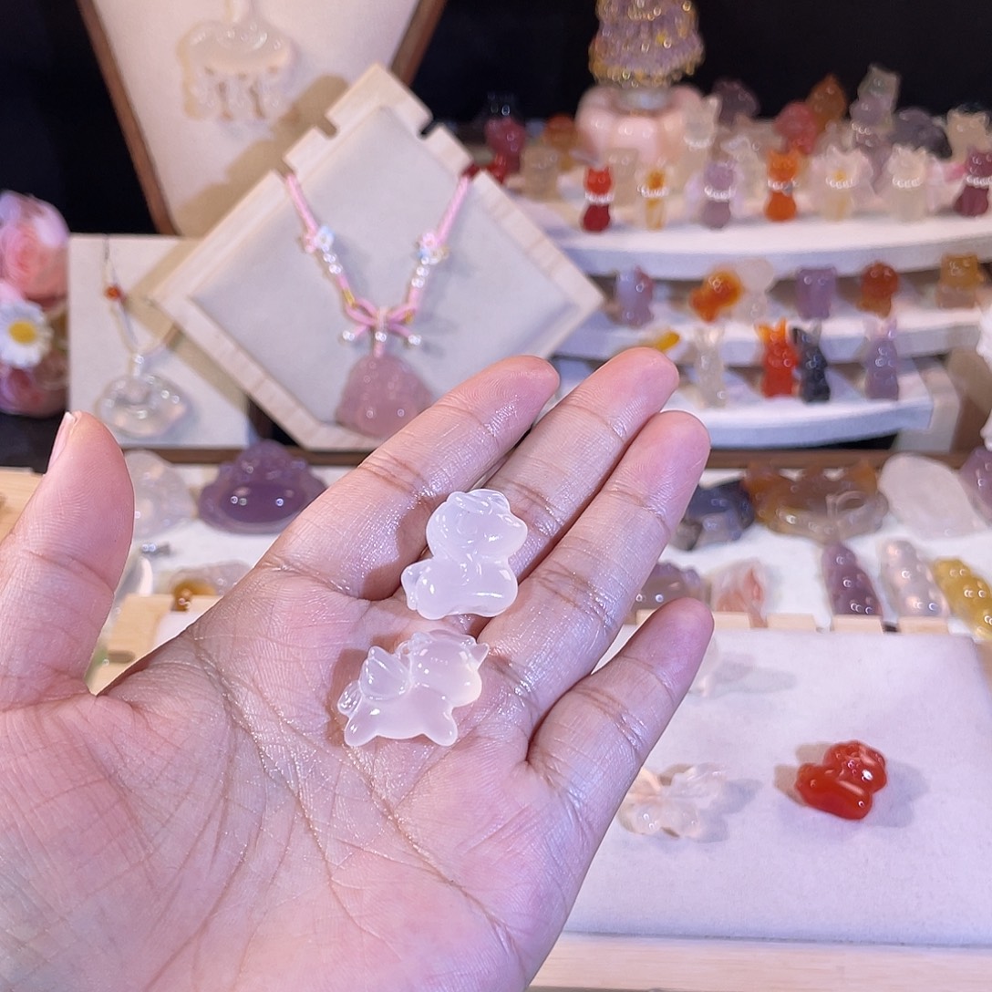 玛瑙/玉髓未镶嵌颈饰