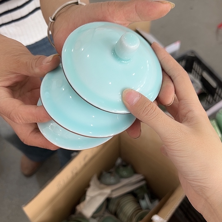 小米茶器龙泉青瓷