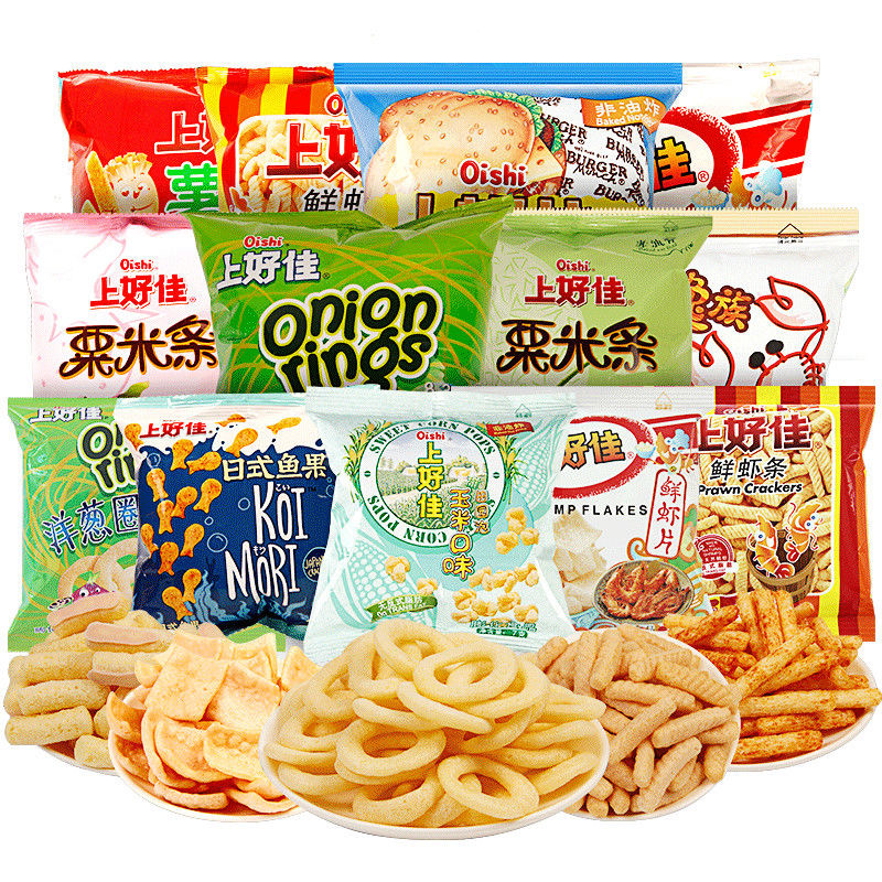 上好佳薯片10包（口味随机）