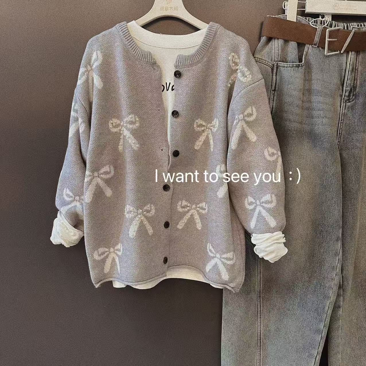 【WJ】 冬款 崔 3268 针织（均码）