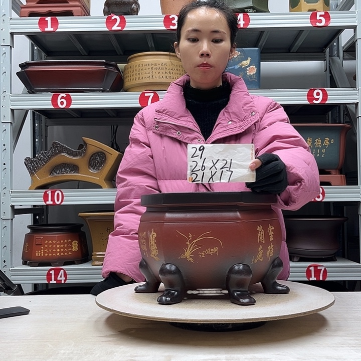 花盆紫砂紫砂花盆