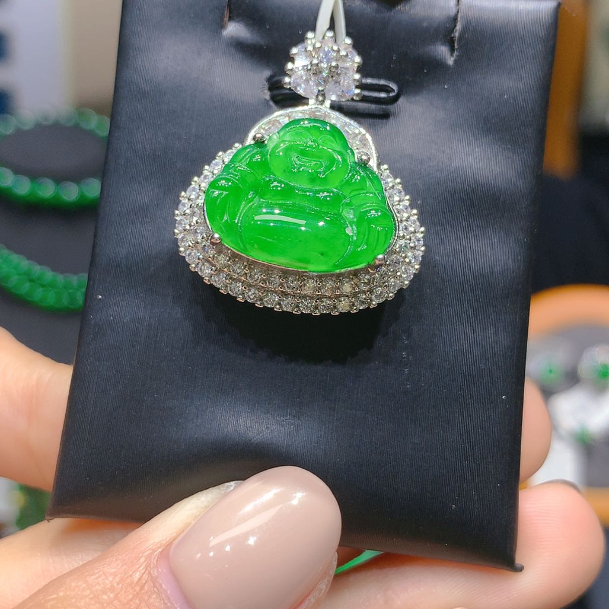 【闪购商品】颈饰未镶嵌翡翠1柒姐