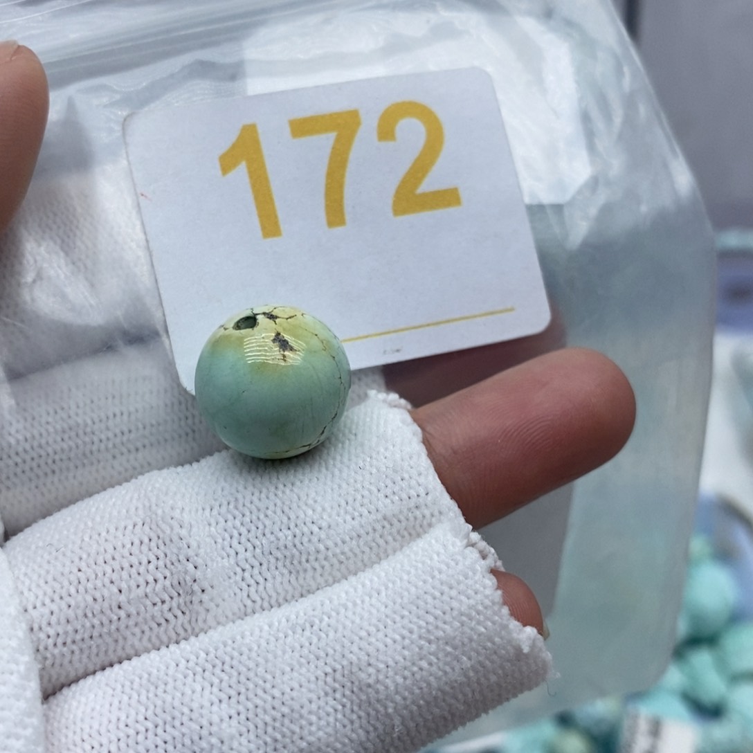 未镶嵌绿松石珠宝奇石天**人