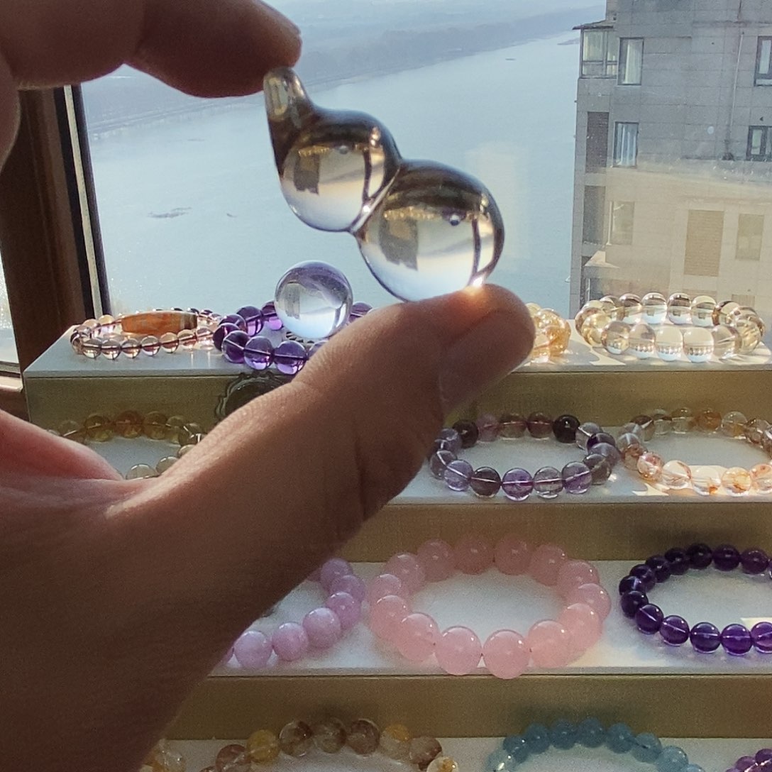 未镶嵌手链水晶茶水晶葫芦