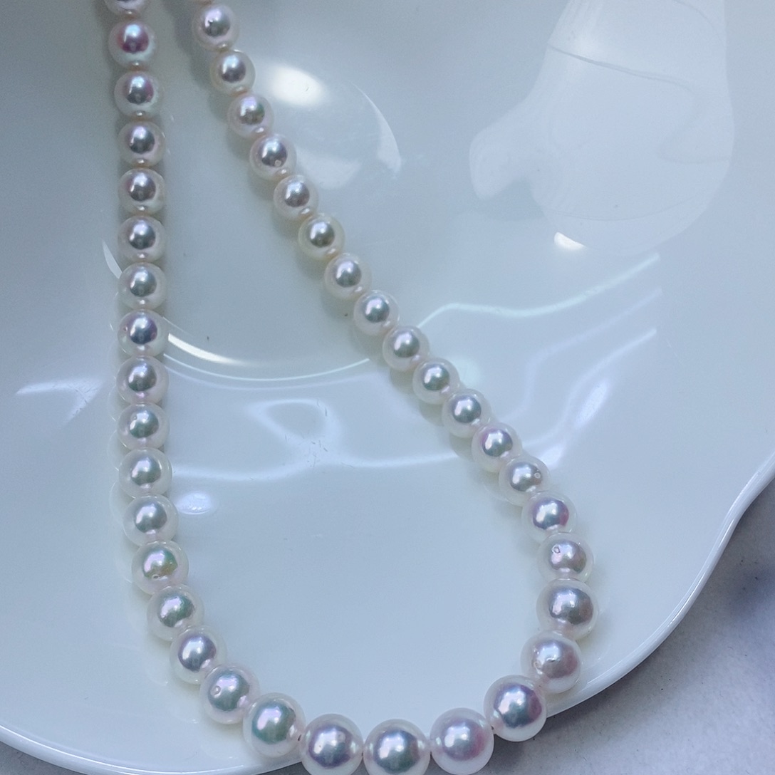 海水珍珠颈饰银S925镶嵌