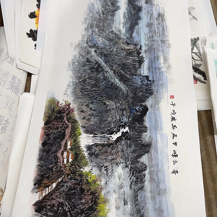 国画花鸟等多种鸟类的栖息140.70