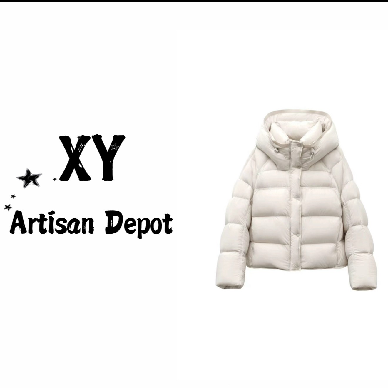 【全部升级】现货超软云朵泡芙高性价比保暖连帽短款时尚女装棉服