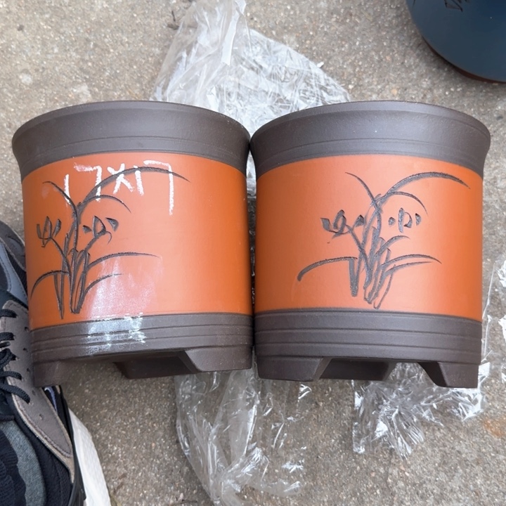紫砂花盆特价清仓