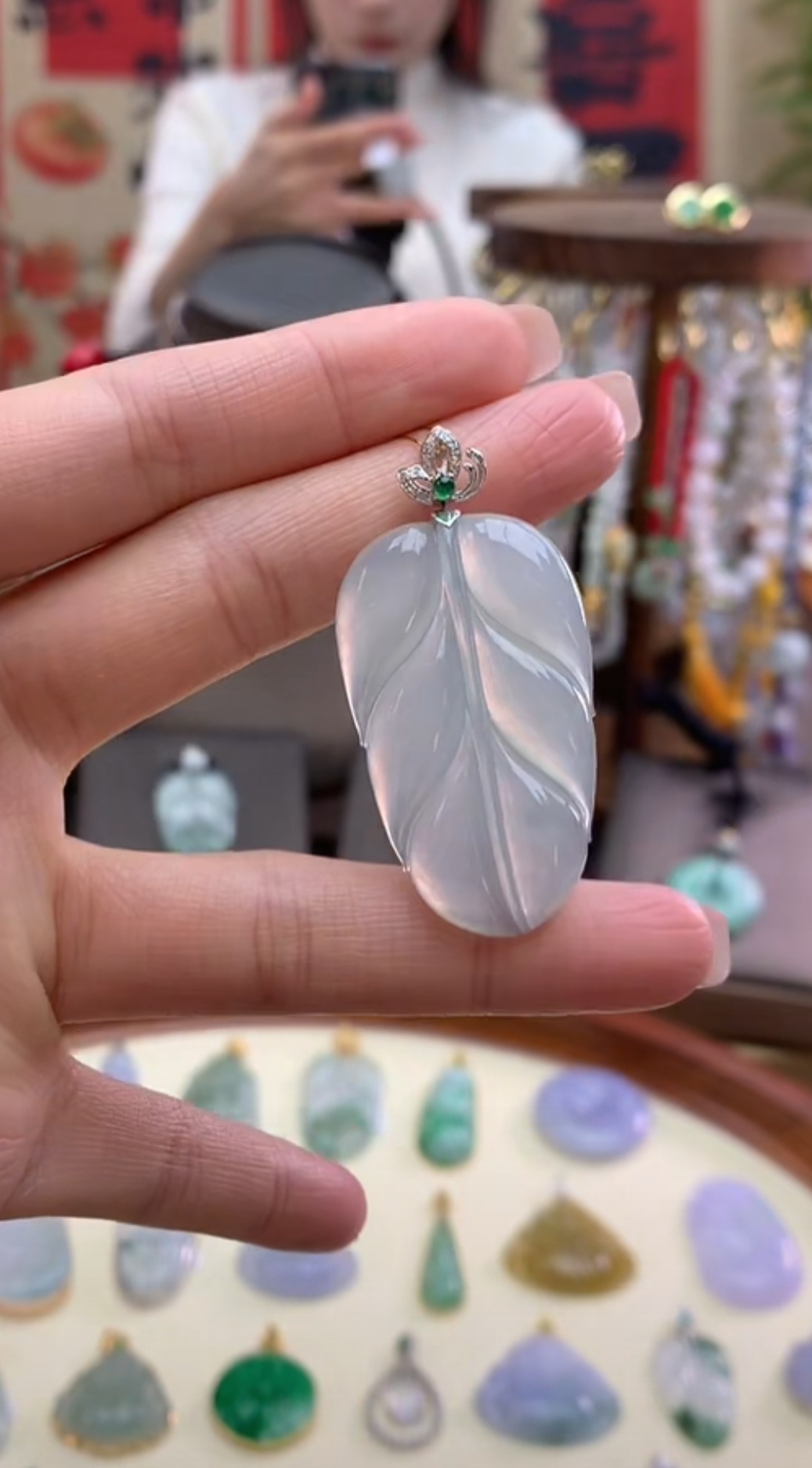 天然缅甸A货吊坠