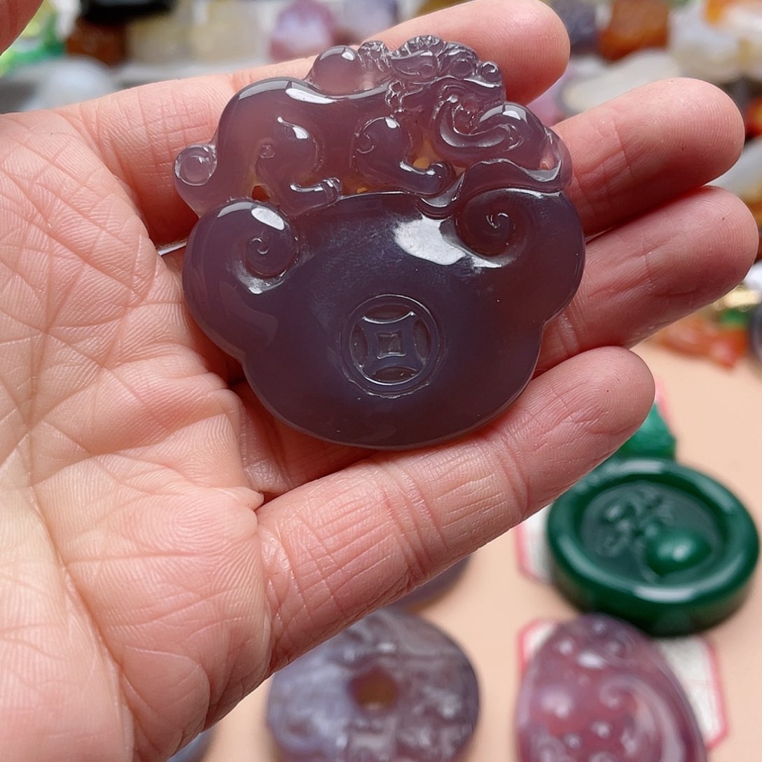 玛瑙/玉髓颈饰合金?***羁