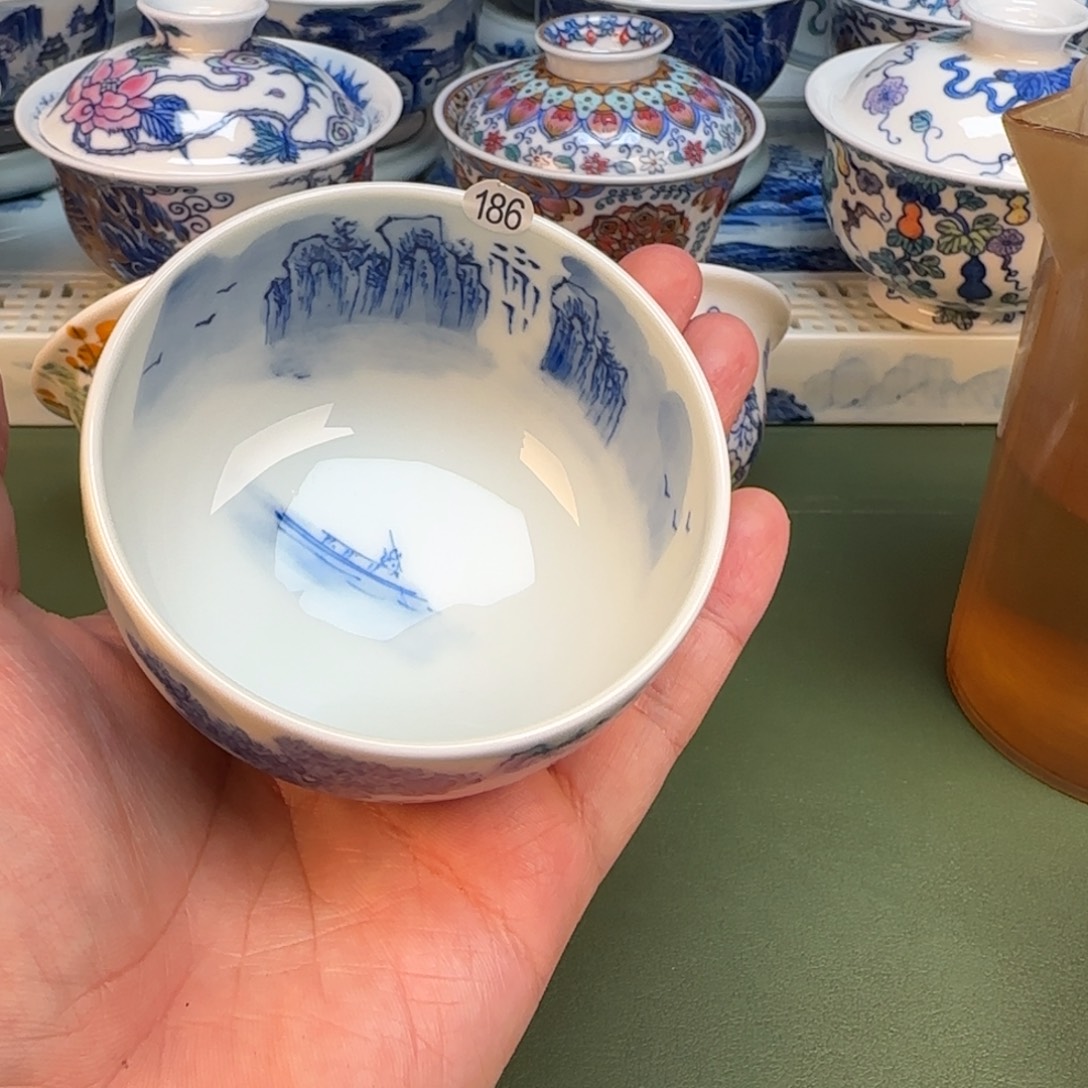 彦祖纯手工手绘茶具186