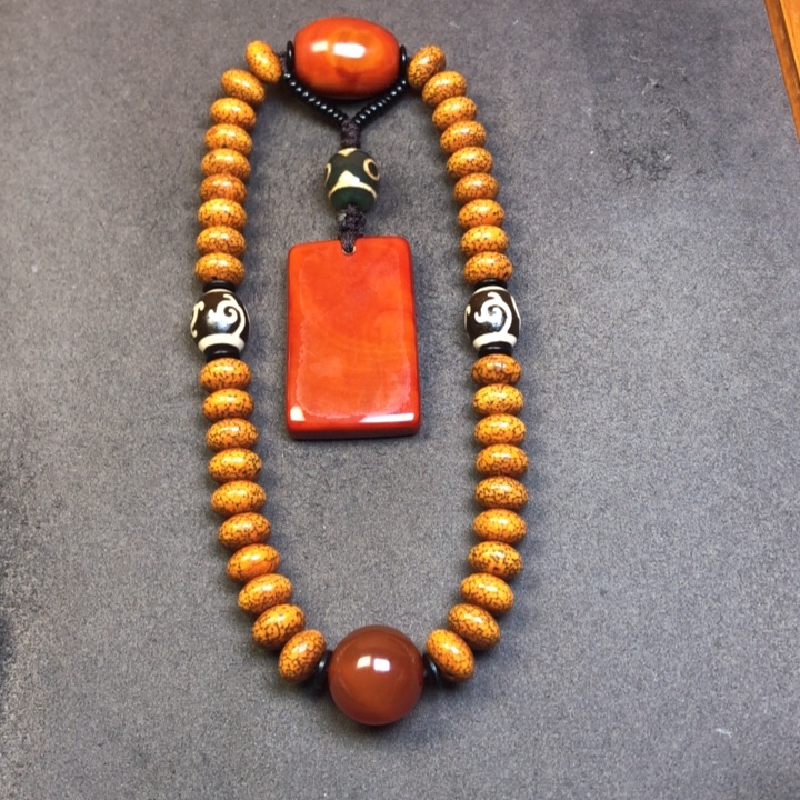 星月菩提吊坠星月