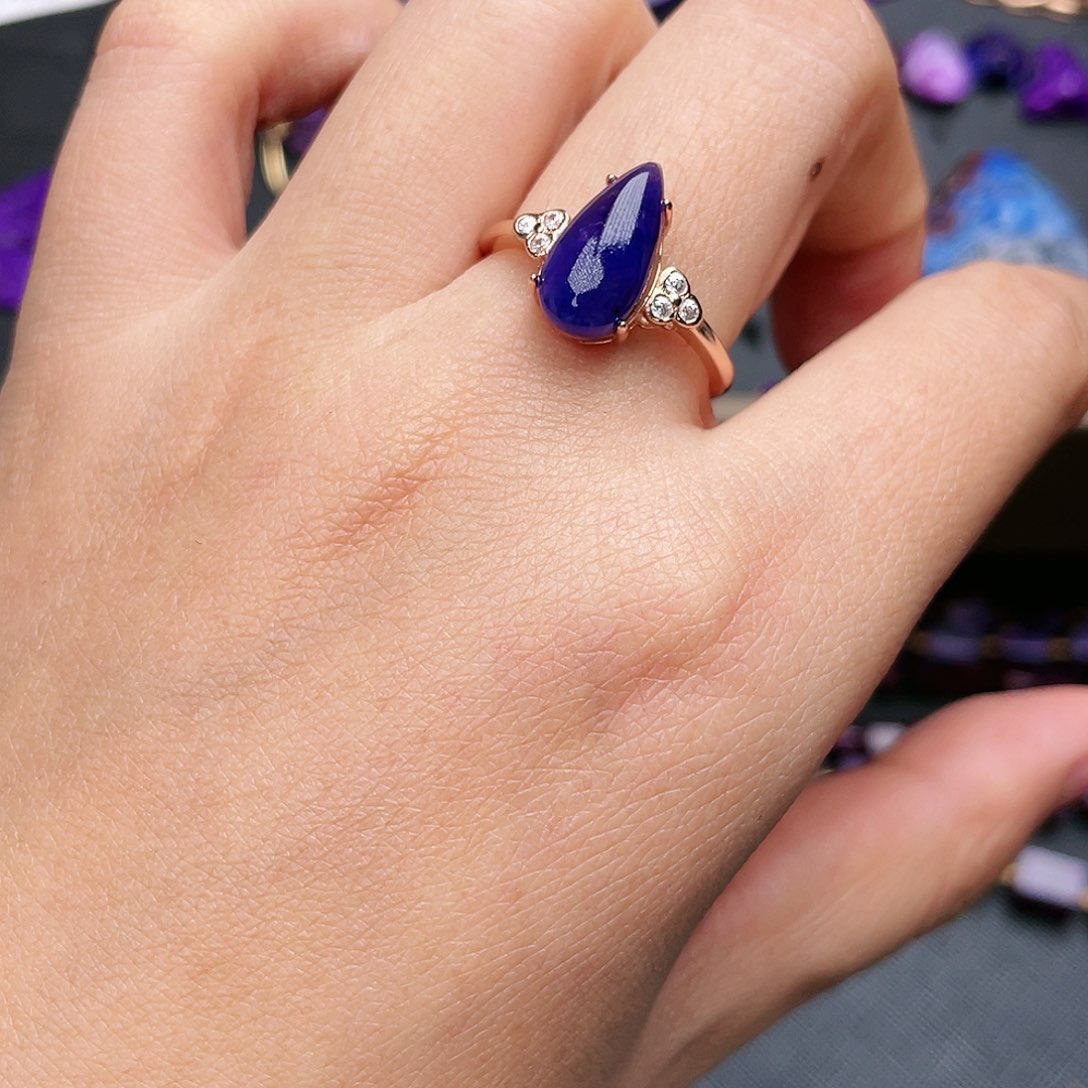 苏纪石（舒俱来）戒指银S925镶嵌